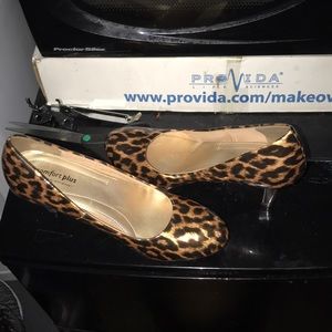 Sexy leopard print 2.5 height heels